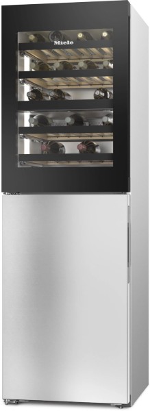 Miele KWNS 4784 DE Stand-Weintemperierschrank Edelstahl/CleanSteel