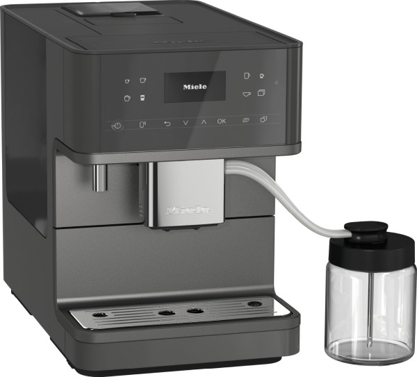 Miele CM 6560 Kaffeevollautomat MilkPerfection Graphitgrau PearlFinish